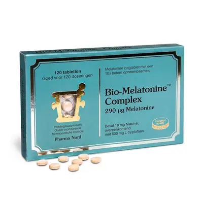 Bio-Melatonine Complex (120 tabletten) bij Vitaminadviceshop