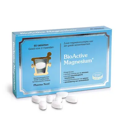 BioActive Magnesium (60 tabletten) bij Vitaminadviceshop