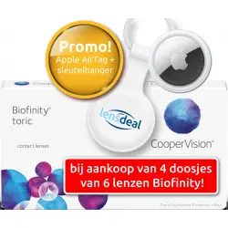 Biofinity Toric bij Lensdeal