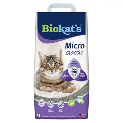 Biokat's Micro Classic Kattenbakvulling 14 l bij Bitiba