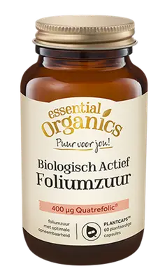 Biologisch Actief Foliumzuur (60 capsules) bij Vitaminadviceshop