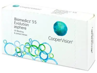 Biomedics 55 Evolution (6 lenzen) bij Alensa