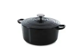 BK bourgogne braadpan gietijzer 26cm zwart bij JanvanPeer