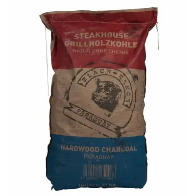 Black Ranch Quebracho Paraguay houtskool 15 kg bij Kolenboertje