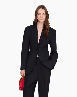Blazer Elga Zwart bij Van Dijk Store