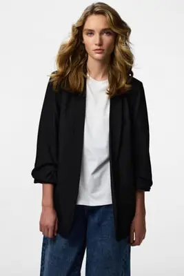 blazer PCBOSELLA zwart bij Wehkamp
