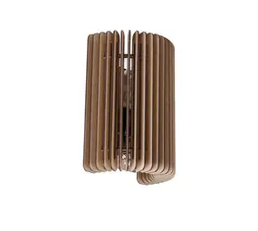 Blij Design Wandlamp Edge H 27 cm naturel bij Lamponline