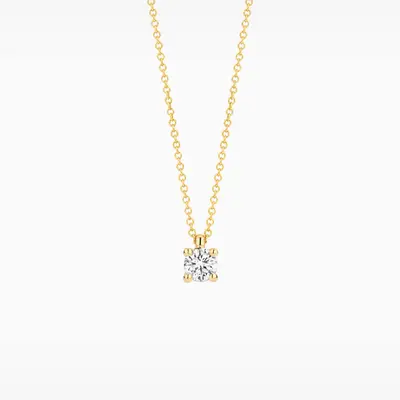 Blush Ketting 14kt Goud met Diamant LG3001Y bij Juwelier van Dam