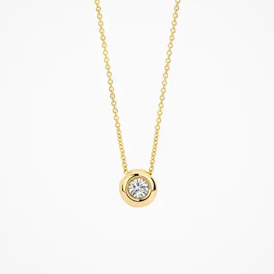 Blush Ketting 14kt Goud met Diamant LG3006Y bij Juwelier van Dam