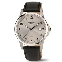 Boccia Titanium heren horloge grijs 3633-03 bij Zilver.nl