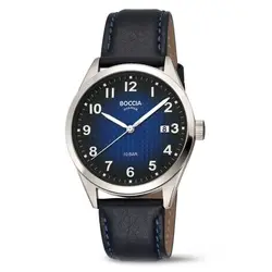 BOCCIA Titanium heren horloge grijs 3682-02 bij Zilver.nl