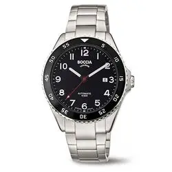 BOCCIA Titanium herenhorloge automaat 3653-01 bij Zilver.nl