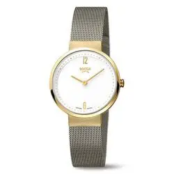BOCCIA Titanium verguld horloge bij Zilver.nl