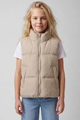 bodywarmer beige bij Wehkamp