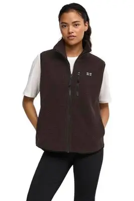 bodywarmer - donkerbruin bij Wehkamp