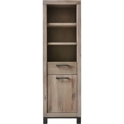 Boekenkast HEVANO(57 CM) eikenhout moose bij Pronto Wonen