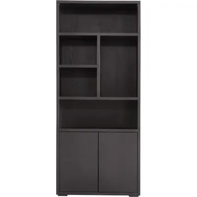 Boekenkast Nerano zwart bij INHOUSE