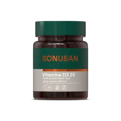 Bonusan Vitamine D3 25 bij Superfoodstore