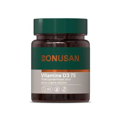 Bonusan Vitamine D3 Forte 75 bij Vitatheek