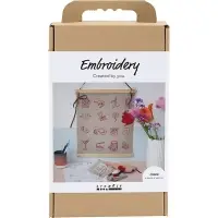 Borduurset Wanddecoratie (33x42 cm) – Compleet DIY Borduurpakket bij Creaknutselen
