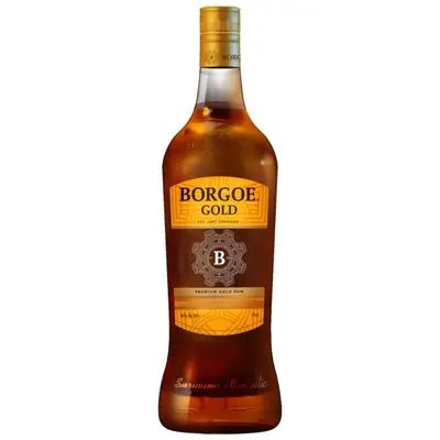 Borgoe Gold Premium Gold Rum 70 cl bij Dirck3 (Dirck III)