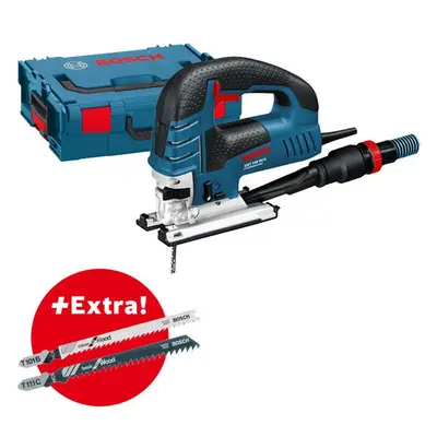 BOSCH DECOUPEERZAAG GST150BCE +35 ZAAGBLADEN bij Gereedschappelijk