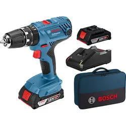 Bosch GSB 18V-21 accu klopboormachine 18V Li-ion 2x 2,0Ah bij Toolstation Nederland