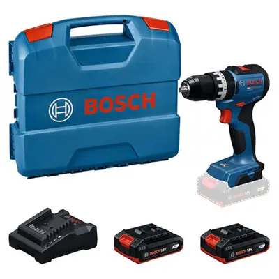BOSCH GSB18V-52 ACCUKLOPBOORMACHINE 2X 2.0Ah + GAL bij Gereedschappelijk