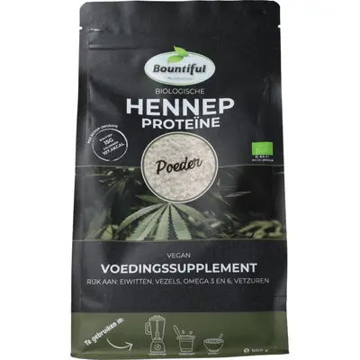 Bountiful Hennep Proteine Poeder Bio Dementer bij Vitatheek