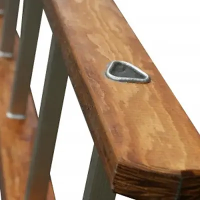 Bouwladder Aluminium sporten - 435 cm bij Houtmarkt.nl