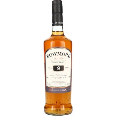 Bowmore Whisky 9 years 70 cl bij Dirck3 (Dirck III)