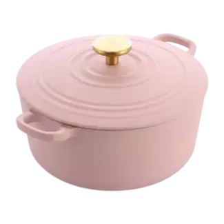 Braadpan Bourgogne Blush Pink 24cm bij Marc Cook & Home