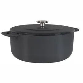 Braadpan Combekk Dutch Oven Black 24 cm bij Kookexpert