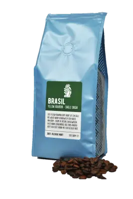 BRASIL Yellow Bourbon koffiebonen Single Origin 500g bij Branderij Joost