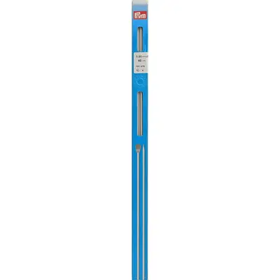 breinaalden ALU 40 cm - grijs 3,50 mm bij Pipoos