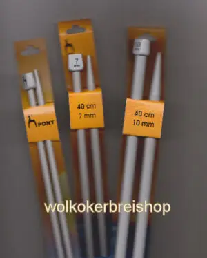 Breinaalden in diverse maten bij Haak en Breishop