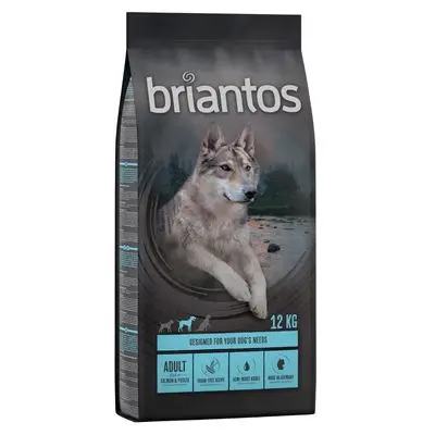 Briantos Adult Zalm & Aardappel - Graanvrij Hondenvoer 12 kg bij Bitiba