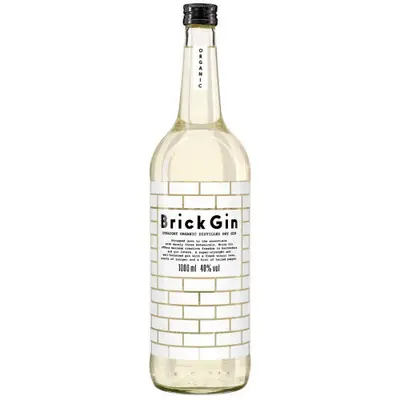 Brick Gin - Organic 1 liter bij Whisky.nl