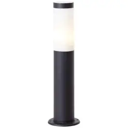 Brilliant Dody Bolderarmatuur Vloerlamp Metaal Kunststof Zwart | 120mm - IP44 - Buitenverlichting - Geschikt voor 1x E27 bij Lampdirect