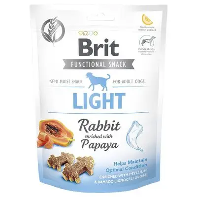 Brit Care Dog Functional Light Snack Konijn 3 x 150 g bij Zooplus