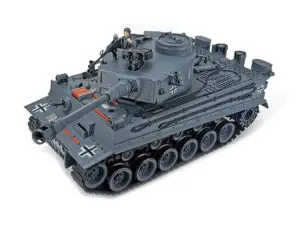 Brother RC Tank 1/18 German Tiger 1 Griis bij Toemen Modelsport