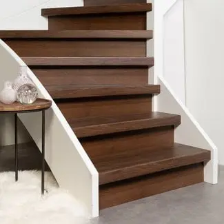 Brownie Oak doe-het-zelf traprenovatie set bij Stairscompany