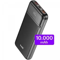 Buddi Boost 10.000 mAh Powerbank Reisformaat Met Display Zwart 22.5W bij GSMpunt