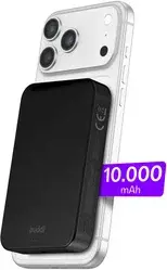 Buddi Connect Pro 10.000 mAh Magnetische MagSafe Qi2 Powerbank 15W Zwart bij GSMpunt
