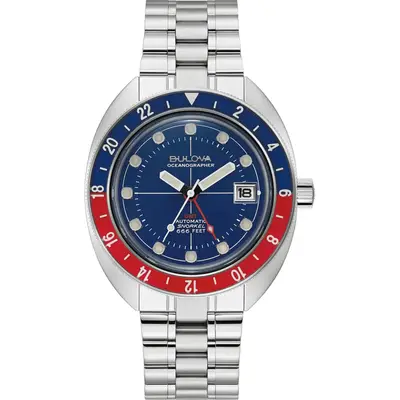 Bulova Oceanographer Duikhorloge 96B405 bij Juwelier van Dam
