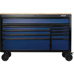 BUNKER® Gereedschapswagen/werkbank Blauw 142x97x62cm bij Toolstation Nederland