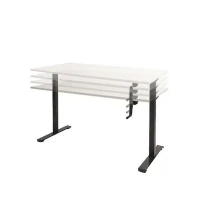 Bureau Dextro Basic, zit/sta, slinger verstelbaar 70-116cm bij Stumpel