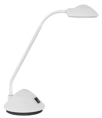 Bureaulamp MAUL Arc LED wit bij KantoorArtikelen.nl