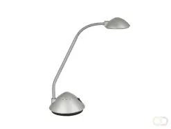 Bureaulamp MAUL Arc LED zilver bij Office-Deals