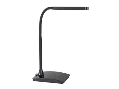 Bureaulamp MAUL Pearly LED voet dimbaar colour vario zwart bij DiscountOffice.nl